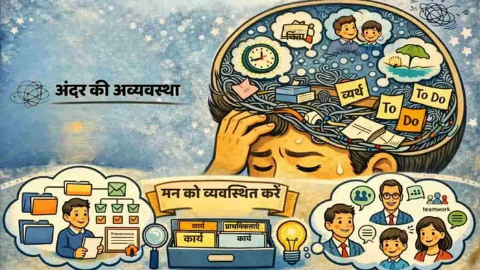 व्यवस्थित जीवन शैली अपनाएँ