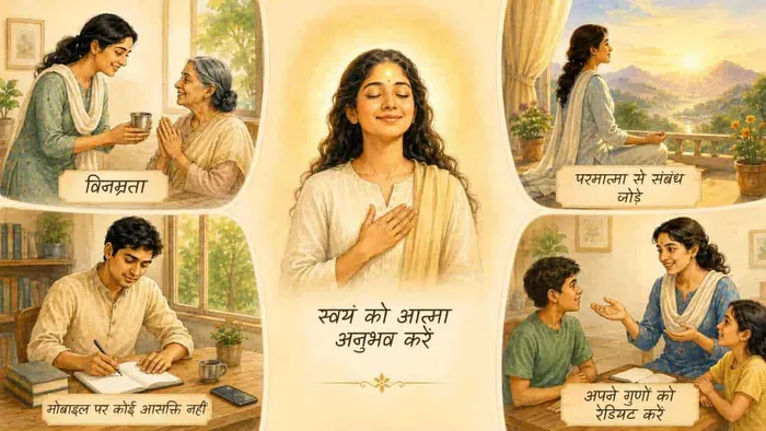 आंतरिक स्वतंत्रता का अनुभव करने के 5 कदम