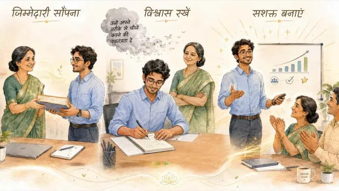 ज़िम्मेदारियाँ सौंपने की कला