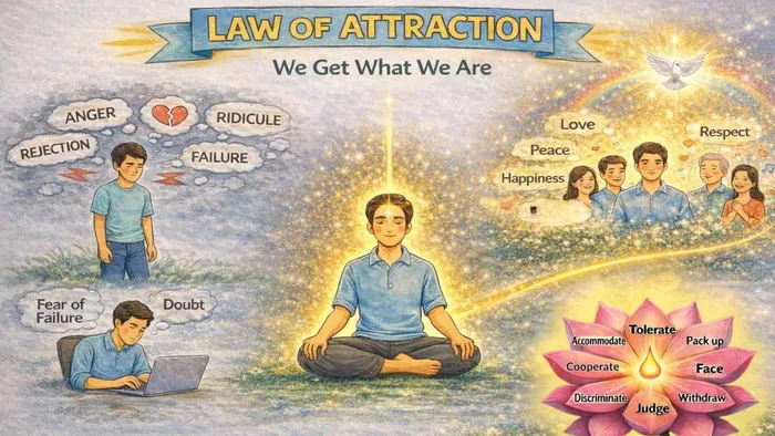 Law Of Attraction - We Get What We Are