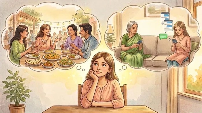 लोगों से आमने-सामने मिलें, नाकि ऑनलाइन