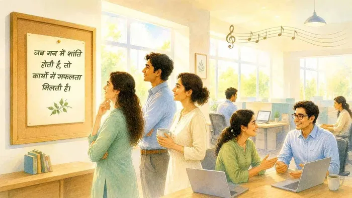 5 तरीकों द्वारा अपने ऑफिस के वातावरण को आध्यात्मिक बनाएं 5 तरीकों द्वारा अपने ऑफिस के वातावरण को आध्यात्मिक बनाएं