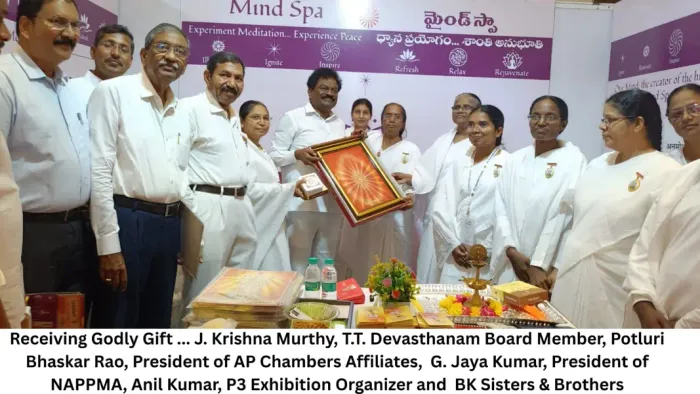 Brahma Kumaris Launch “Mind Spa” at Vijayawada to Promote Mental Wellness at Workplaces