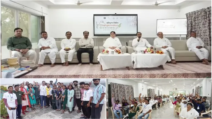 ब्रह्माकुमारीज़ के तपोवन में ‘Changemakers for Gram Swaraj’ बूट कैंप का सफल समापन ब्रह्माकुमारीज़ के तपोवन में ‘Changemakers for Gram Swaraj’ बूट कैंप का सफल समापन