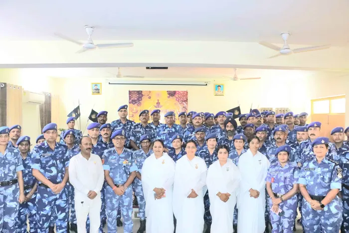 ब्रह्माकुमारीज़ द्वारा आरा रैपिड एक्शन फोर्स 114 जवानों के लिए तनाव मुक्त जीवन विषय पर आयोजन