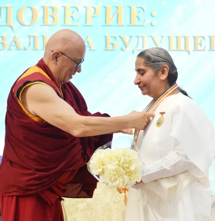 Rajyogini BK Santosh Didi Receives Two Prestigious Awards in St. Petersburg, Russia — gallery photo 2