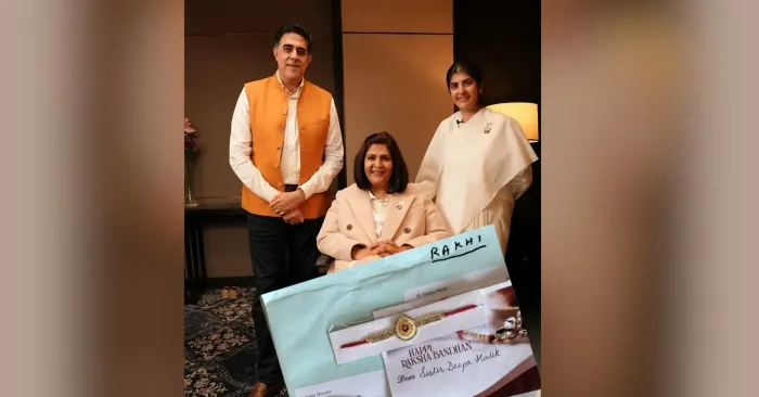Sacred Rakhi Ceremony with Sister BK Shivani – A Reminder of Self-Protection and Healing