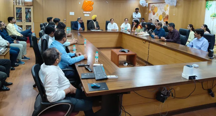 Motivational Session and Peace Appeal Introduction at Bank of Baroda, Rajkot