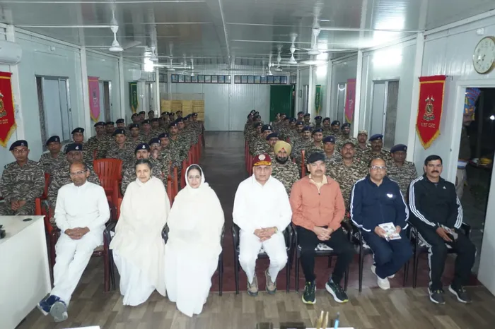 Meditation and Well-being Programme Organized by 68 Battalion in Jorhat