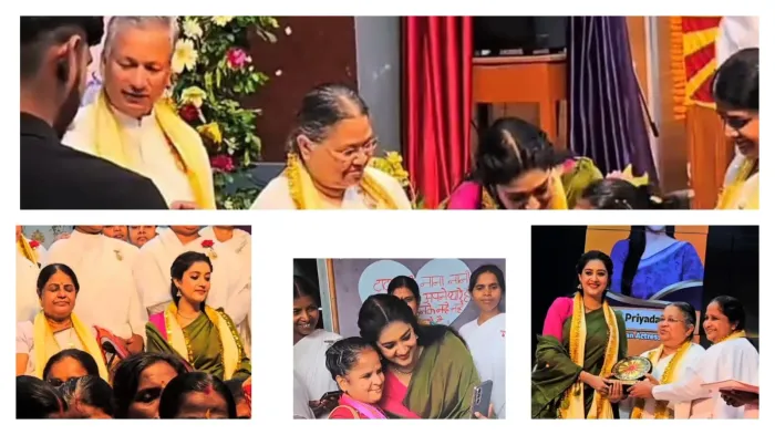 भुवनेश्वर में दादी संदेशी जी की 18वीं पुण्यतिथि पर 50 नेत्रहीन महिलाओं को किया सम्मानित  