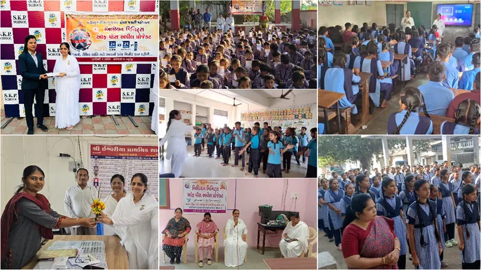 उमरेठ व राजकोट में बिलियन मिनिट्स ऑफ पीस कार्यक्रम से शांति का संदेश