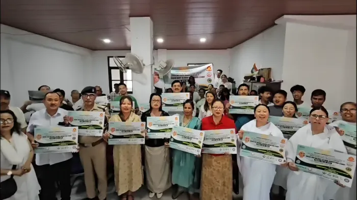 Serving Humanity, Strengthening Brotherhood – Blood Donation Drive at Thakur Bari Hall, Gangtok