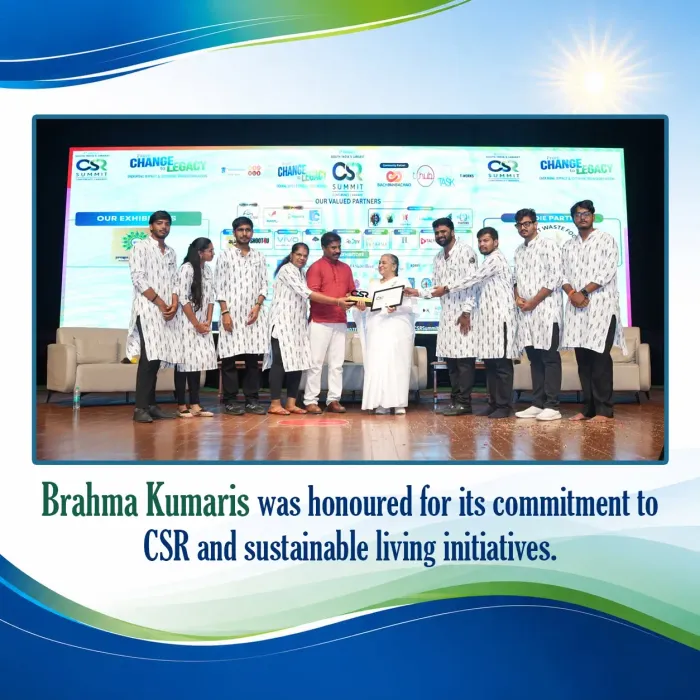 Brahma Kumaris Honoured at the 3rd CSR Summit – From Change to Legacy — gallery photo 9