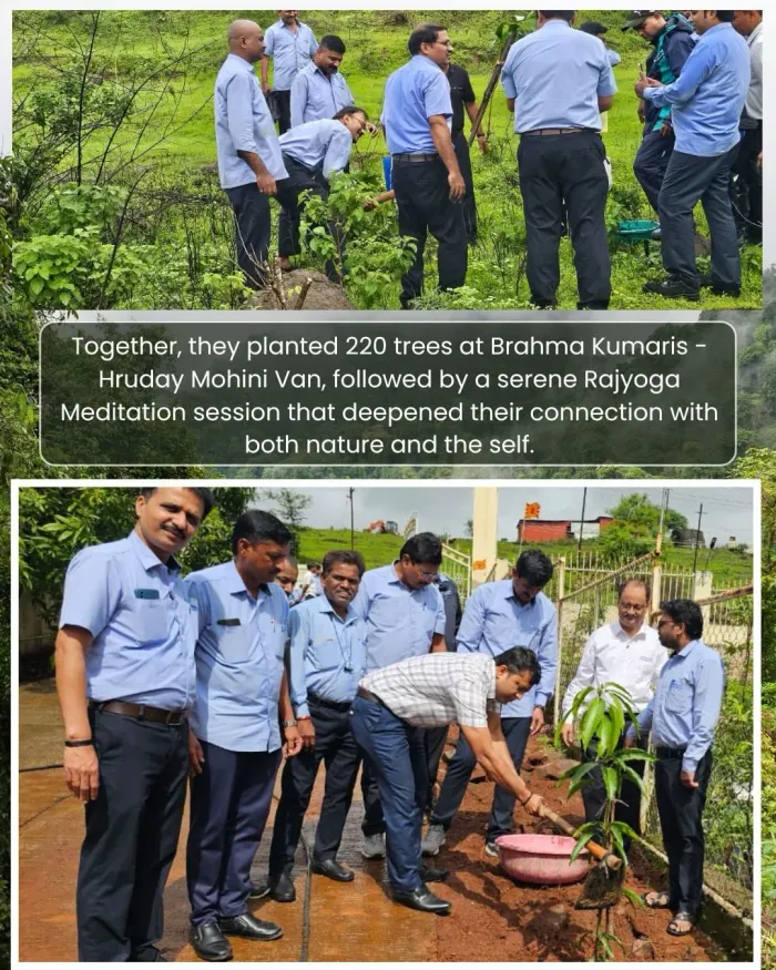 Tata Motors Employees Celebrate Birthdays by Planting 220 Trees at Brahma Kumaris Hruday Mohini Van — gallery photo 8