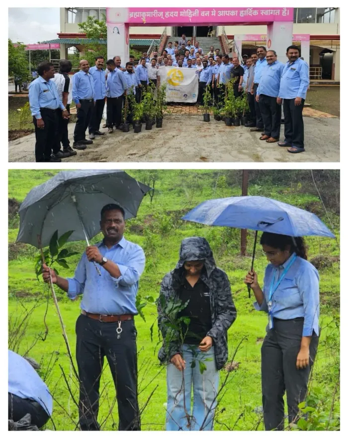 Tata Motors Employees Celebrate Birthdays by Planting 220 Trees at Brahma Kumaris Hruday Mohini Van — gallery photo 2