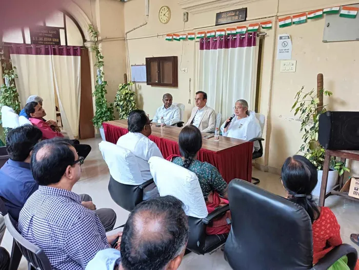 Inspiring Stress Management Session by Brahma Kumaris at Lokayukta Office, Hyderabad