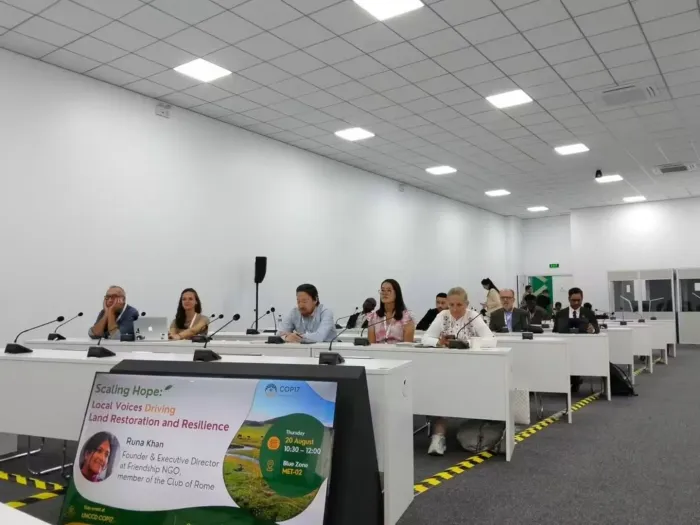 Brahma Kumaris at UNCCD COP17 – Promoting Inner Transformation, Hope and Land Restoration — gallery photo 14