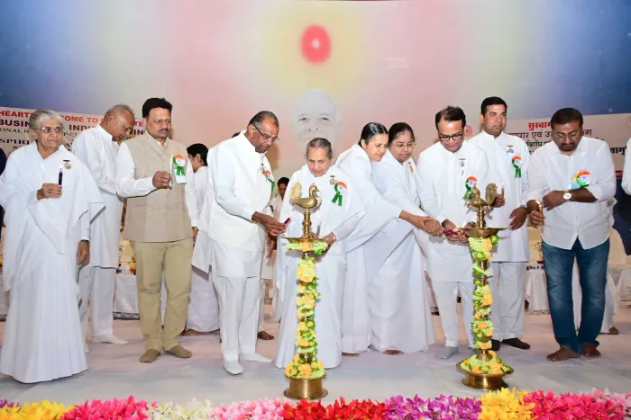 National Workshop-cum-Meditation Retreat on "Spiritual Awakening for Success in Business" Begins at Gyan Sarovar, Abu Raj National Workshop-cum-Meditation Retreat on "Spiritual Awakening for Success in Business" Begins at Gyan Sarovar, Abu Raj