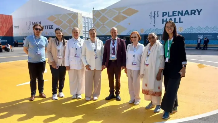 Brahma Kumaris Bring Wellbeing into the COP17 Conversation on Land Restoration and Resilience — photo gallery 4 Brahma Kumaris Bring Wellbeing into the COP17 Conversation on Land Restoration and Resilience — photo gallery 4