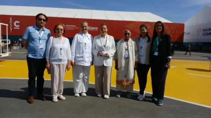 Brahma Kumaris Bring Wellbeing into the COP17 Conversation on Land Restoration and Resilience — photo gallery 2 Brahma Kumaris Bring Wellbeing into the COP17 Conversation on Land Restoration and Resilience — photo gallery 2