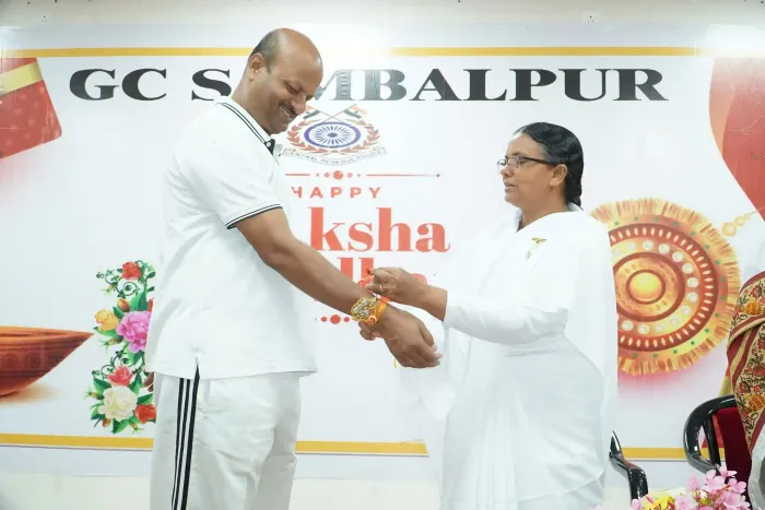 ओम शांति भवन, बुरला में केंद्रीय रिज़र्व पुलिस बल (CRPF) के लिए राखी उत्सव — gallery photo 7