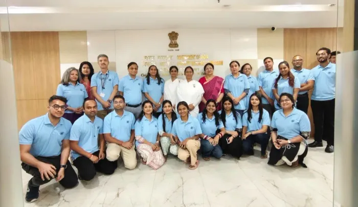 Rajyoga Meditation Session Marks International Day of Yoga 2026 at the Capacity Building Commission, New Delhi