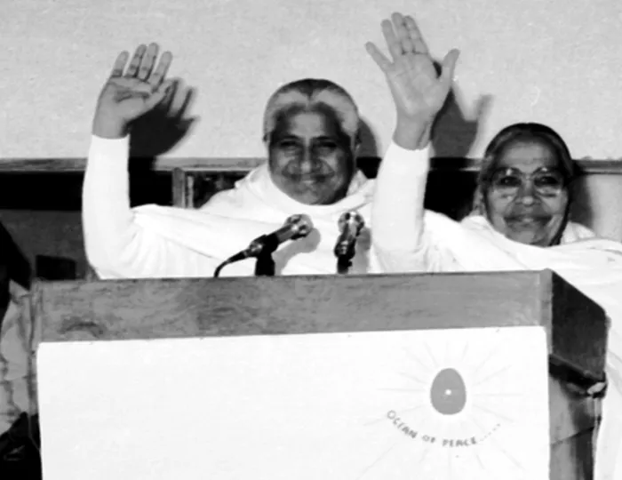 Dadi Prakashmani ji with Didi Manmohini ji