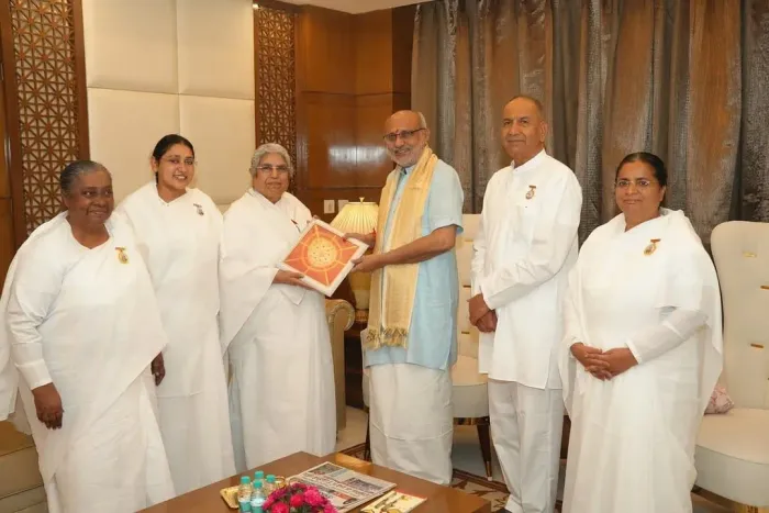 Brahma Kumaris Felicitates Vice President-Elect Shri CP Radhakrishnan