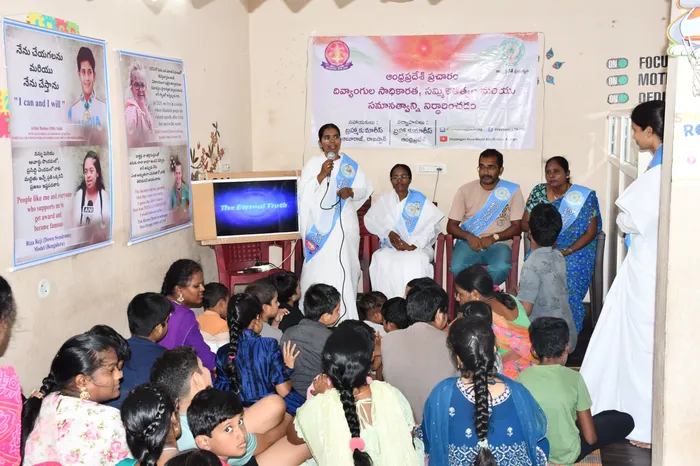 Divyangjan Seva Campaign Concludes in Vijayawada, Reaching 1,000 Divyang Students — photo gallery 2 Divyangjan Seva Campaign Concludes in Vijayawada, Reaching 1,000 Divyang Students — photo gallery 2