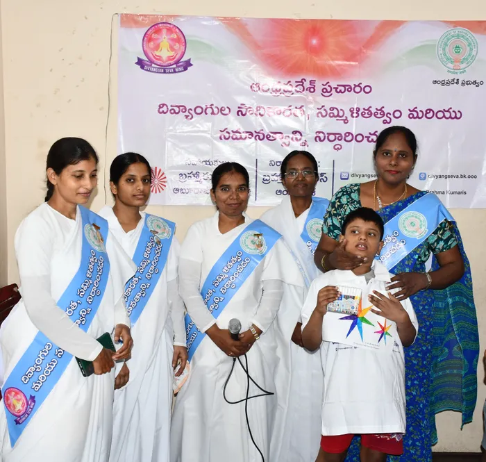 Divyangjan Seva Campaign Concludes in Vijayawada, Reaching 1,000 Divyang Students — photo gallery 4 Divyangjan Seva Campaign Concludes in Vijayawada, Reaching 1,000 Divyang Students — photo gallery 4