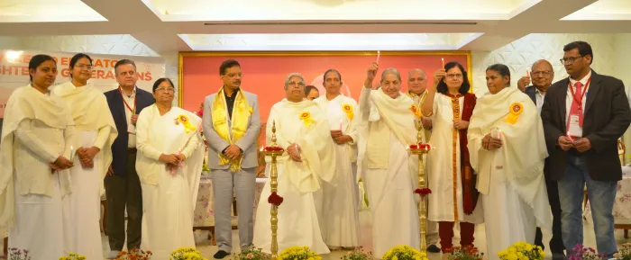 शिक्षाविदों के तीन दिवसीय राष्ट्रीय सम्मेलन का शुभारम्भ -ओम शांति रिट्रीट सेंटर, गुरुग्राम