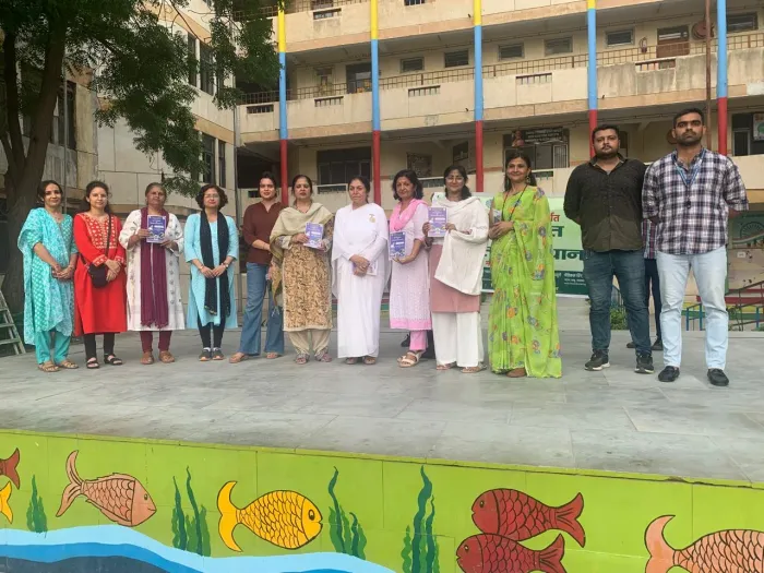 Awareness Session on Nasha Mukt Bharat Abhiyaan in Delhi Govt. School