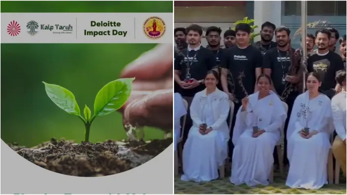 Deloitte Impact Day in Pune Focuses on Environmental Sustainability through KalpTaruh Plantation