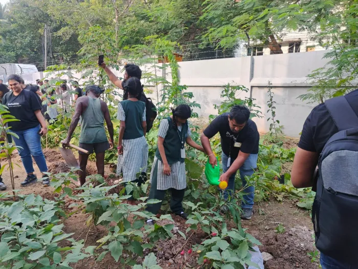 Deloitte India Impact Day Celebrated with KalpTaruh Initiative in Chennai