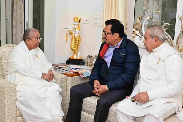 Hon’ble Deputy Chief Minister of Arunachal Pradesh Visits Brahma Kumaris Shantivan