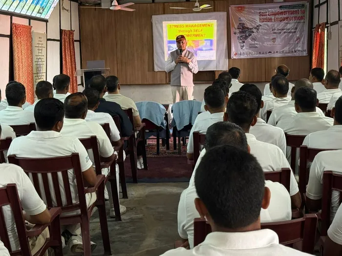 डिब्रूगढ़ में 149 बटालियन सीआरपीएफ परिसर में ब्रह्माकुमारी संस्था द्वारा ध्यान सत्र का सफल आयोजन