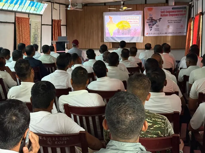 डिब्रूगढ़ में 149 बटालियन सीआरपीएफ परिसर में ब्रह्माकुमारी संस्था द्वारा ध्यान सत्र का सफल आयोजन — gallery photo 1