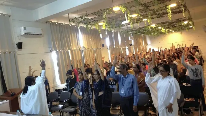 Talk on "Digital Wellness and Meditation" at Cambridge Institute of Technology Bengaluru