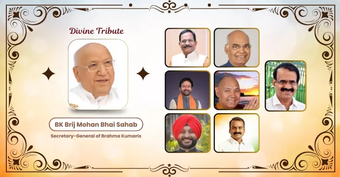Nation remembers Rajyogi BK Brij Mohan Ji – a guiding light of peace and spiritual wisdom