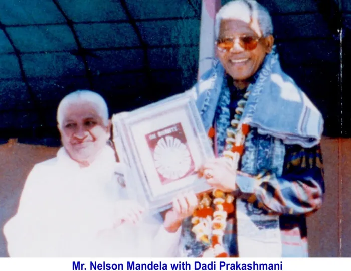 Dadi Prakashmani ji with Eminent Personalities