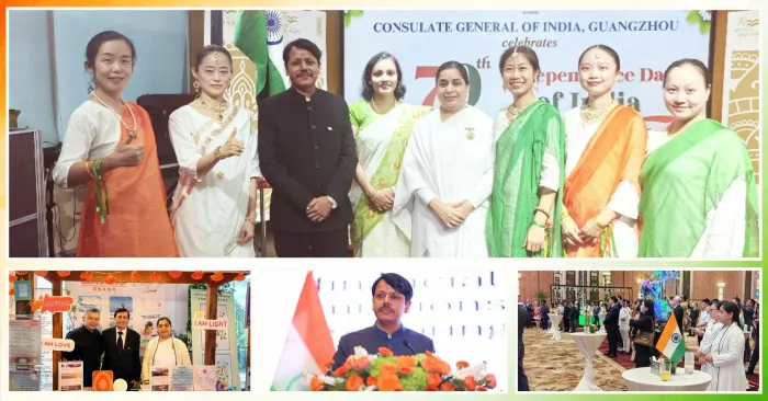 Brahma Kumaris Inspire with Peace & Patriotism at Indian Consulate, Guangzhou (China)