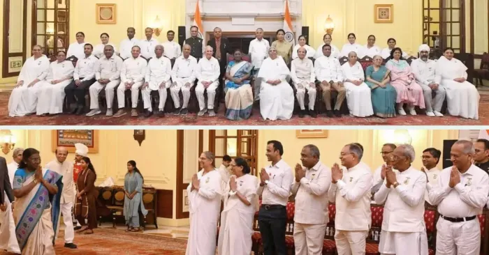 सर्वोच्च आसन पर आध्यात्मिकता और सेवा का संगम : ब्रह्माकुमारीज़ मेडिकल विंग की महामहिम राष्ट्रपति से विशेष भेंट