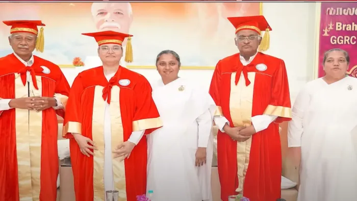 गुजरात ग्लोबल रिट्रीट सेंटर अहमदाबाद में अंतर्राष्ट्रीय कॉन्फ्रेंस एवं कॉन्वोकेशन का भव्य आयोजन