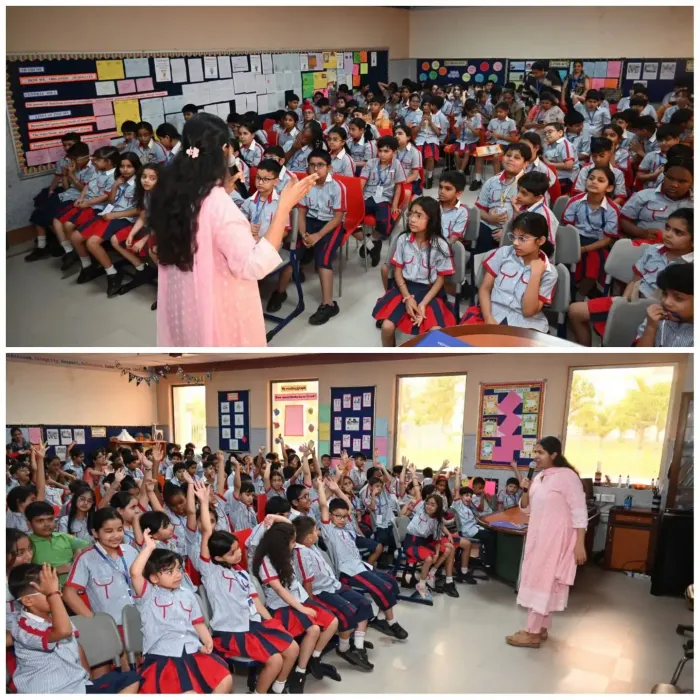ORC के रजत रश्मियां प्रोजेक्ट के अंतर्गत जी. डी. गोयनका स्कूल में डिजिटल वेलनेस कोर्स का शुभारंभ — photo gallery 5 ORC के रजत रश्मियां प्रोजेक्ट के अंतर्गत जी. डी. गोयनका स्कूल में डिजिटल वेलनेस कोर्स का शुभारंभ — photo gallery 5