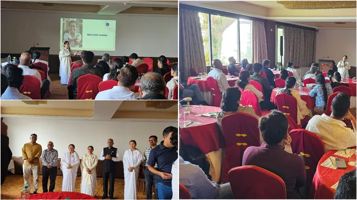 Brahma Kumaris Sessions on “Nishkama Karm” at IIT Alumni AGM, Gangtok