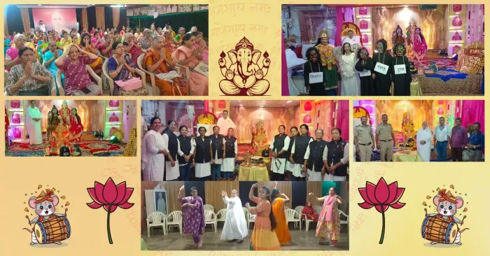 आध्यात्म, संस्कृति और सेवा का संगम: ब्रह्माकुमारीज़ घाटकोपर सबजोन में 11 दिवसीय श्री गणेश चतुर्थी महोत्सव का भव्य आयोजन