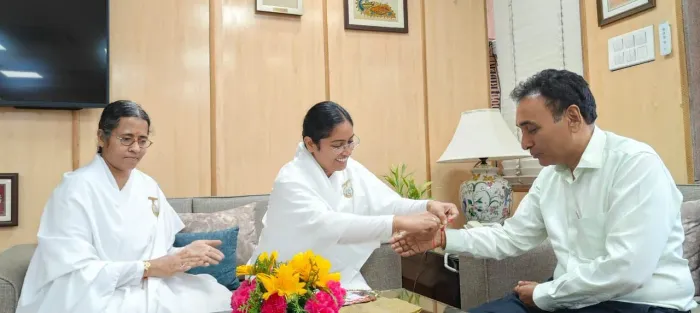 Raksha Bandhan Celebration with Senior Government Officials