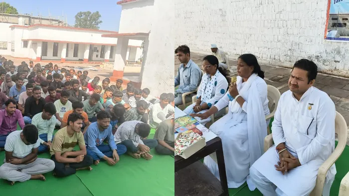 गुना जेल सेवा कार्यक्रम – आध्यात्मिक सशक्तिकरण से स्वच्छ और स्वस्थ भारत