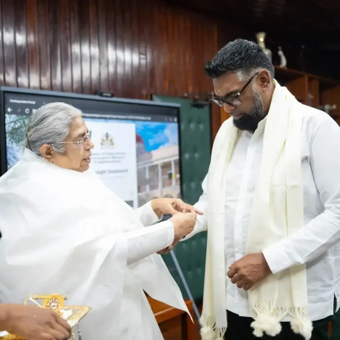 Guyana: Raksha Bandhan Celebrated with His Excellency Dr. Mohamed Irfaan Ali — photo gallery 3 Guyana: Raksha Bandhan Celebrated with His Excellency Dr. Mohamed Irfaan Ali — photo gallery 3