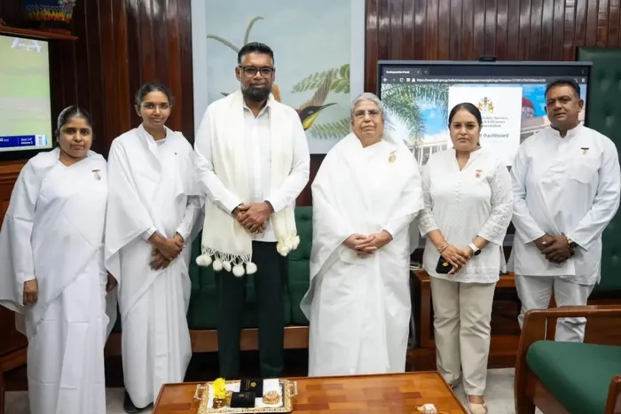 Guyana: Raksha Bandhan Celebrated with His Excellency Dr. Mohamed Irfaan Ali